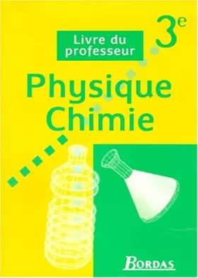 Couverture du produit · Physique, chimie : 3e. Livret du professeur