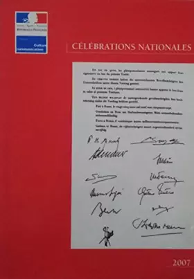 Couverture du produit · CELEBRATIONS NATIONALES