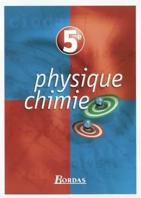 Couverture du produit · Physique chimie 5e