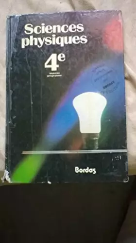 Couverture du produit · Sciences physiques