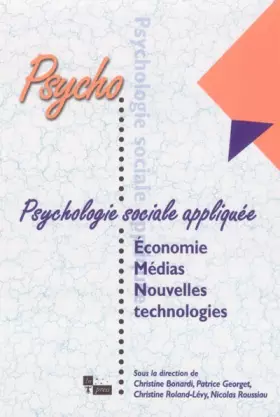 Couverture du produit · Psychologie sociale appliquée : Économie, médias et nouvelles technologies