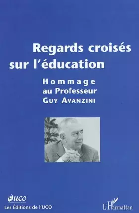 Couverture du produit · Regards croisés sur l'éducation