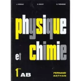 Couverture du produit · Physique et Chimie. 1ère AB.