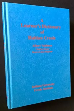 Couverture du produit · A Learner's Dictionary of Haitian Creole