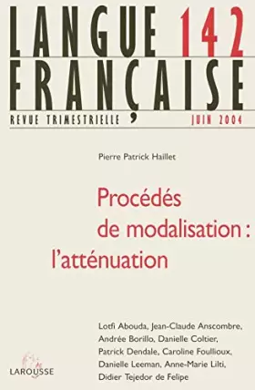 Couverture du produit · Langue française, numéro 142