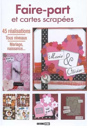Couverture du produit · Faire-part et cartes scrapées