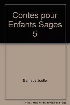 Couverture du produit · Contes pour Enfants Sages 5