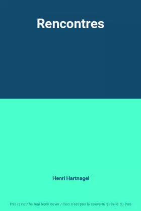 Couverture du produit · Rencontres