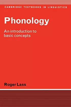 Couverture du produit · Phonology: An Introduction to Basic Concepts (Cambridge Textbooks in Linguistics)