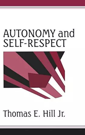 Couverture du produit · Autonomy and Self-Respect