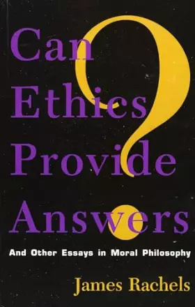 Couverture du produit · Can Ethics Provide Answers?