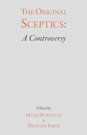 Couverture du produit · The Original Sceptics: A Controversy