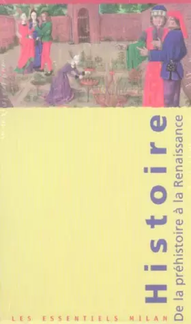 Couverture du produit · Coffret Histoire, de la Préhistoire à la Renaissance : La Préhistoire  Les Pharaons d'Egypte  L'Antiquité  Le Moyen Age  La Ren