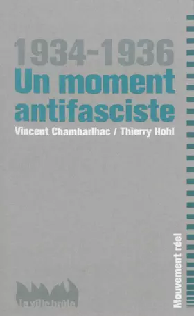 Couverture du produit · 1934-1936. Un moment antifasciste