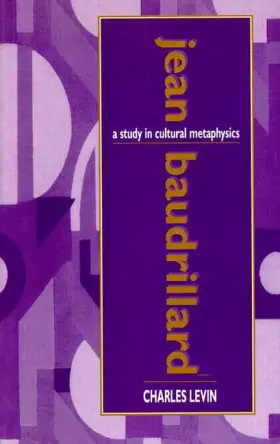 Couverture du produit · Jean Baudrillard: A Study in Cultural Metaphysics