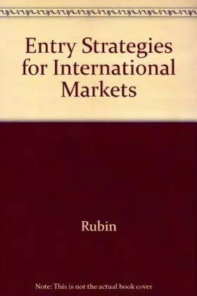 Couverture du produit · Entry Strategies for International Markets