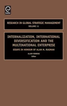 Couverture du produit · Internalization, International Diversification and the Multinational Enterprise: Essays in Honor of Alan M. Rugman (Research in