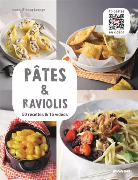 Couverture du produit · Pâtes fraîches & raviolis: 50 recettes et 15 vidéos