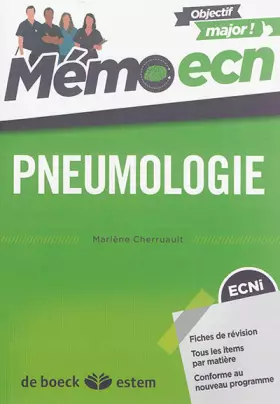Couverture du produit · Pneumologie