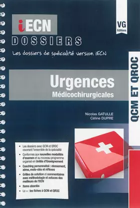 Couverture du produit · Urgences médicochirurgicales
