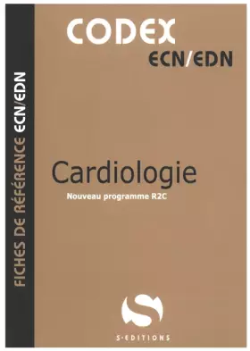 Couverture du produit · Codex cardiologie