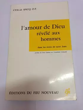 Couverture du produit · L'amour de Dieu révélé aux hommes
