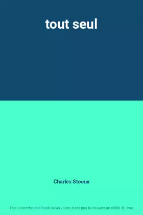 Couverture du produit · tout seul