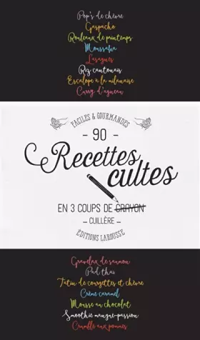 Couverture du produit · Recettes cultes en 3 coups de cuillère
