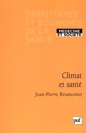 Couverture du produit · Climat et santé