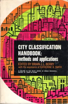Couverture du produit · City Classification Handbook: Methods and Applications (Wiley Biomedical-Health Publication)