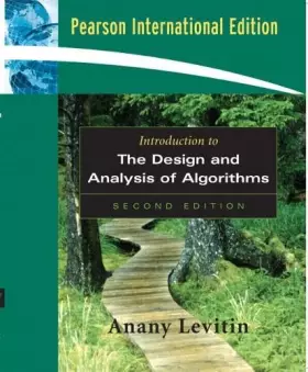 Couverture du produit · Introduction to the Design and Analysis of Algorithms: International Edition