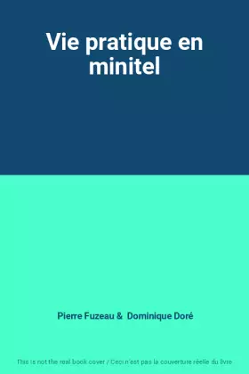 Couverture du produit · Vie pratique en minitel