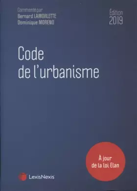 Couverture du produit · Code de l'urbanisme 2019: A jour de la loi Elan