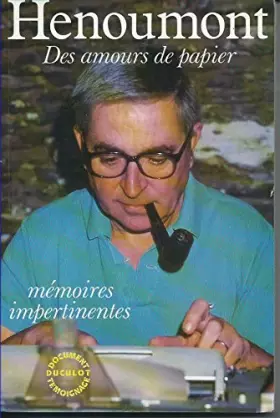 Couverture du produit · Des amours de papier