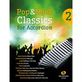 Couverture du produit · Pop & Rock Classics for Accordion 2: Band 2