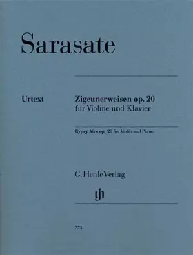 Couverture du produit · Zigeunerweisen op. 20 für Violine und Klavier: Besetzung: Violine und Klavier (G. Henle Urtext-Ausgabe)