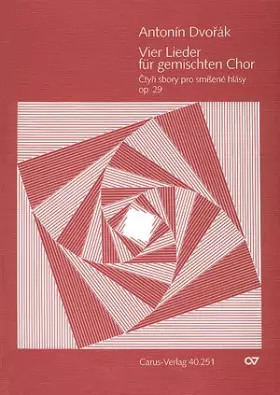 Couverture du produit · Antonín Dvořák-Dvorák: Vier Chorlieder-SATB