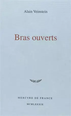 Couverture du produit · Bras ouverts