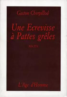 Couverture du produit · Une écrevisse à pattes grêles
