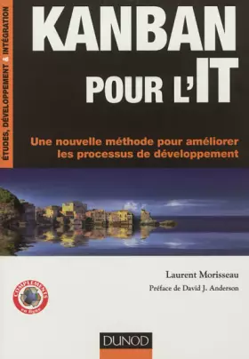 Couverture du produit · Kanban pour l'IT - Une nouvelle méthode pour améliorer les processus de développement