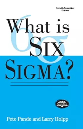 Couverture du produit · What is Six Sigma? 1ED