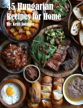 Couverture du produit · 45 Hungarian Recipes for Home