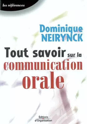Couverture du produit · Tout savoir sur la communication orale