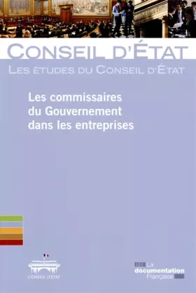 Couverture du produit · Les commissaires du Gouvernement dans les entreprises