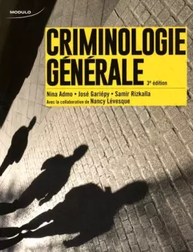 Couverture du produit · Criminologie générale