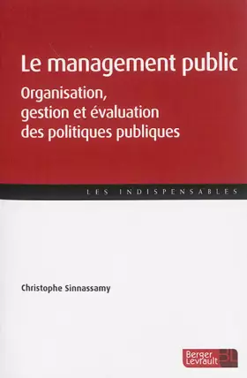 Couverture du produit · MANAGEMENT PUBLIC