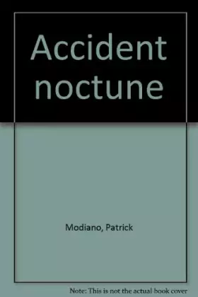 Couverture du produit · Accident noctune