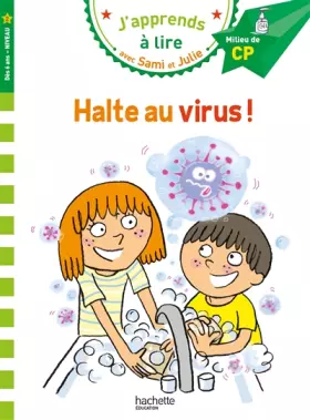 Couverture du produit · Sami et Julie CP Niveau 2 - Halte au virus !