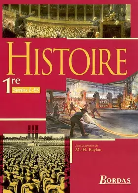Couverture du produit · Histoire, 1ère séries L-ES (Manuel)