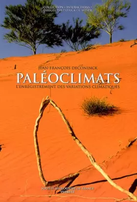 Couverture du produit · Paléoclimats : L'enregistrement des variations climatiques